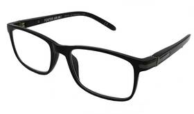 Foster Grant 887661323965 Cole Black Mens Crystal Vision Reading Glasses 2.00