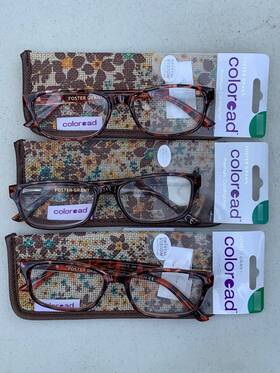 Foster Grant 887661324511 3 Pair R03 Coloread 1.75 Lisa Tortoise Readers Reading Glasses