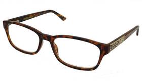 Foster Grant 887661324528 Coloread Premium Construction Reading Glasses Lisa Tortoise 2.00 Strength