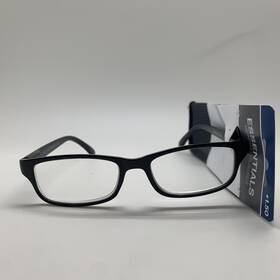 Foster Grant 887661338105 Inch 3 Pair Essentials Cartman Blk 1.50 Readers Reading Glasses