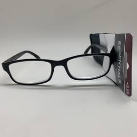 Foster Grant 887661338198 Inch 3 Pair Essentials Cartman Blk 3.25 Readers Reading Glasses