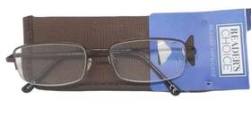 Foster Grant 887661338419 Hal Reading Glasses Brown Frame 2.50