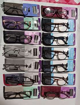 Foster Grant 887661338693 Lot Of 14 New Essentials Blue Light Etc Ladies Glasses And Case 1.25