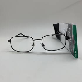 R157 Foster Grant 887661338747 Inch 3 Pair Essentials Jacobson Gun Gray 1.75 Reading Glasses