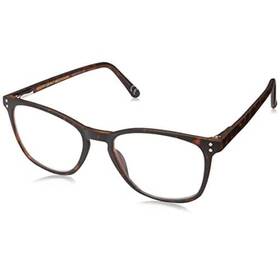 Foster Grant 887661359339 Camden Multifocus Rectangular Reading Glasses Tortoise/transpar