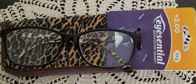 Ns1117 Foster Grant 887661363879 2.00 Brown Plastic Frame Reading Glasses Tara C4