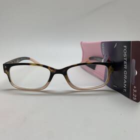 D210 Foster Grant 887661365880 Monroe 3.25 Pink Womens Reading Glasses Crystal Vision