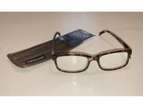Foster Grant 887661369253 2-pair Of 1.75 Reading Glasses - Boston Tortoise With Case