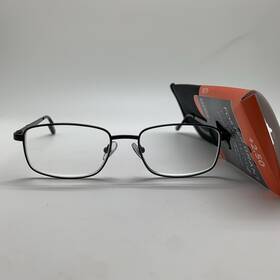 Foster Grant 887661369406 Mens Reading Glasses T23 2.50 Readers Titanium Crystal Vision