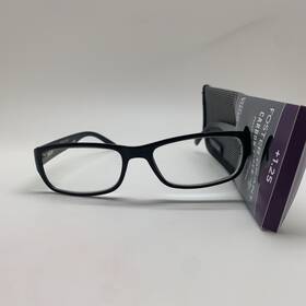 R168 Foster Grant 887661370037 Inch 3 Pair Rocket Black 1.25 Carbon Fiber Readers Reading Glases