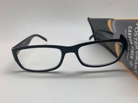 Foster Grant 887661370068 Inch Rocket 2.00 Black Mens Reading Glasses Carbon Fiber Readers