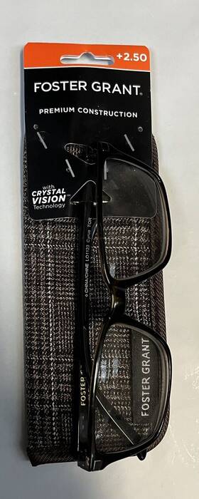 Foster Grant 887661371683 Crystal Vision Technology Brown Frame