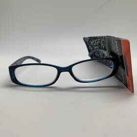Foster Grant 887661456489 Viana Blu 2.50 Reading Glasses Readers Blue Floral