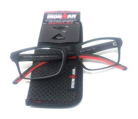 Foster Grant 887661542465 Ironman Ironflex Reading Glasses Black/red 2.00