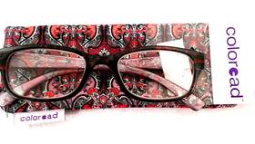 Foster Grant 887661579553 Reading Glasses Readers Eyeglasses Color Read Allegra 1.50 And Case