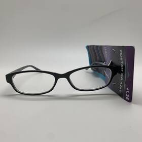 R202 Foster Grant 887661622358 Inch 3 Pair Brianna 1.25 Reading Glasses Crystal Vision