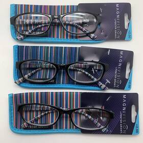 R194 Foster Grant 887661622389 Inch 3 Pair Brianna 2.00 Womens Reading Glasses