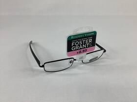 Foster Grant 887661677464 Grants Reading Glasses 2.50 Lightweight Aluminum Frame Nwt