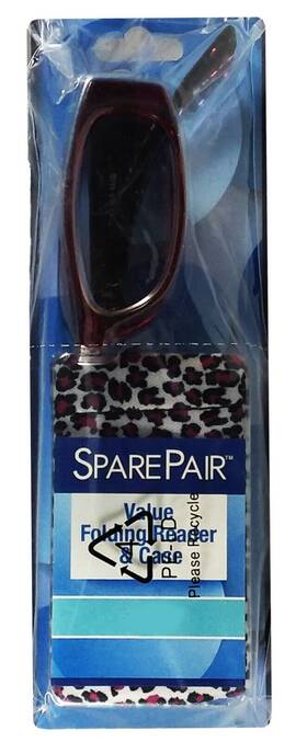 Foster Grant 887661861221 New Spare Pair Gia Magenta 2.50 Reading Glasses With Soft Case