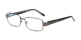Foster Grant 887661868145 Mens Wes Multifocus Glasses Reading Gunmetal/transparent