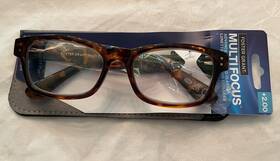 3-strengths Foster Grant 887661884008 Multi Focus Advanced Reader Glasses 2 Case New