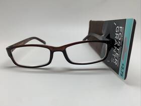 R226 Foster Grant 887661918239 Inch 3 Pair Derick 2.75 Brown Men Readers Reading Glasses Case