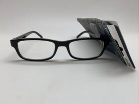 Foster Grant 887661927613 Dz2 Inch 12 Pair Brandon 1.25 Blk Reading Glasses Readers
