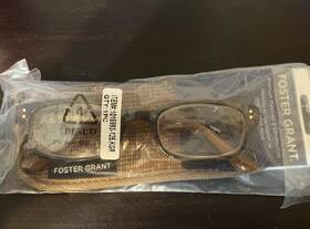 E100 Foster Grant 887661928092 1.25 Channing Dmi Reading Readers Glasses W Case