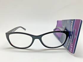 Foster Grant 887661928238 Inch 3 Pair Watercolor 3.00 Purple Womens Reading Glasses Readers
