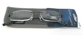 Foster Grant 887661997869 Mens Reading Glasses Eyeglasses Magnivison Carbon Gun 1.25 And Case