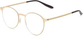 B09kydtv2h Foster Grant Hayden Superflat Reading Glasses Round Gold 50 Millimeters 2 X