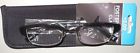 Foster Grant Classic Reading Glasses Rob Wayfarer 1 2 Rim Black W Case 2.00 887661924803