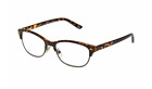 Foster Grant Cleo Womens Reading Glasses Tortoise Brown Gold