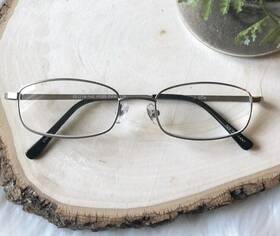 Pd58.5 Foster Grant Ct0917 T19 Gun Frames Reading Glasses 3.25 Gunmetal