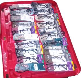 1019757-200-fdg Foster Grant Essentials E-z Reader Trend Reading Glasses Lot Bifocal Assorted