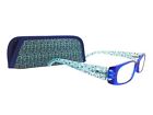 Foster Grant Eyesential Strength Iliana Blue Reading Glasses With Soft