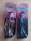 Foster Grant Ez Reader Lot Of 2 Fashion Reading Glasses With Cases 2.0 024021806618