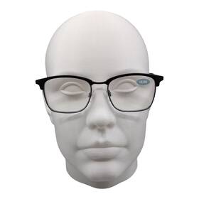 Fggc2305 Foster Grant Premium Ti-tech Black Blk Reading Glasses 2.50