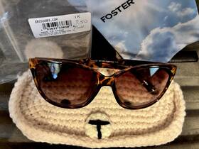Fgsr-1902 Foster Grant Full Frame Sunreaders Tortoise Nwt With Soft Pouch