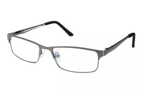 Hd1116 Foster Grant Samson Gun Metal Grey Reading Glasses With Case Choose Strength