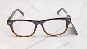 Hd1117 Foster Grant Reader William 3.25 Magnification Blk Black City Sights New