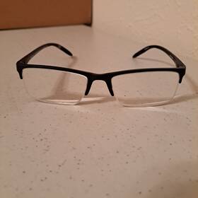 Lo0917 Foster Grant Design Optics By Reading Glasses 3.00 Black Half Rim 1-90