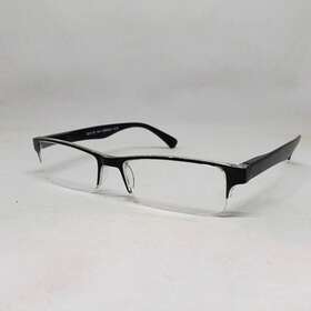 Rim-black-rectangle-lo116 Foster Grant Lo1116 Perry Reading Glasses- 2.00-half