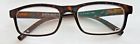 Foster Grant Mens Readers Brown Tortoise Reading Glasses Spring Hng