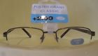 Foster Grant Metal Reading Glasses 2.00 Larger Fit Size 54 19 145 031526471968