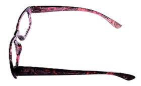 52-19-138 Foster Grant Ms-0721 Allegra Red Paisley Sight Station Ms 0721 Women S Eyeglasses Frame