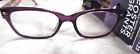 Foster Grant New Mady Purple Full Frame Readers Crystal Vision