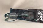 Foster Grant New Womens Teal Reading Glasses Pearl Mira