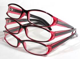 Ns0717 Foster Grant 3 Pair 2.50 Fgx Daring Womens Reading Glasses Full Rim