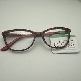 16-140 Foster Grant Ns1220 Gloss Reading Glasses Gl 2004 Leo 1.50 52/16-140